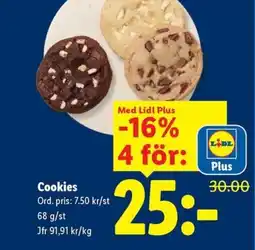 Lidl Cookies erbjuda
