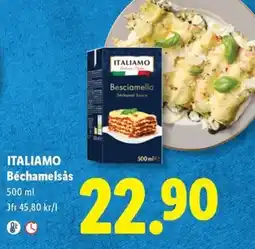 Lidl Italiamo béchamelsås erbjuda