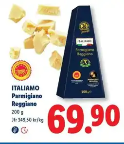 Lidl Italiamo parmigiano reggiano erbjuda