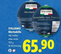 Lidl Italiamo mortadella erbjuda