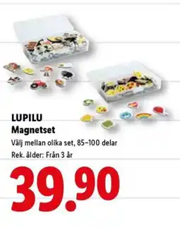 Lidl Lupilu magnetset erbjuda