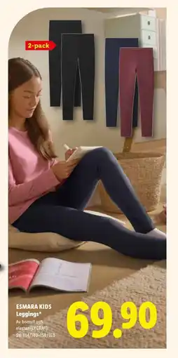 Lidl Esmara kids leggings* erbjuda
