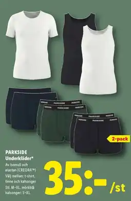 Lidl Parkside underkläder* erbjuda