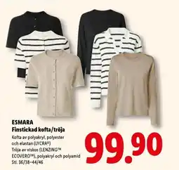 Lidl ESMARA Finstickad kofta/tröja erbjuda