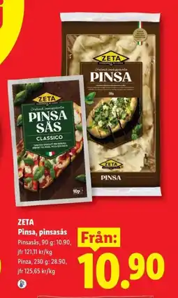 Lidl ZETA Pinsa, pinsasȧs erbjuda