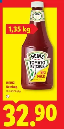 Lidl Heinz ketchup erbjuda