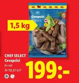Lidl Chef select cevapcici erbjuda