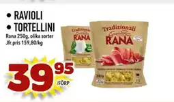 Din Mat RAVIOLI TORTELLINI erbjuda