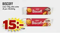 Din Mat Biscoff erbjuda