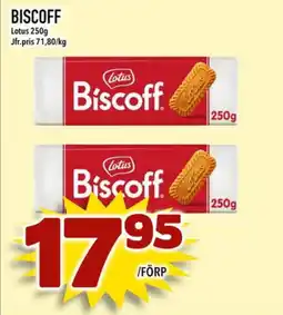 Din Mat Biscoff erbjuda