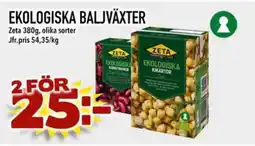 Din Mat Ekologiska baljväxter erbjuda