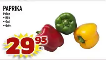 Din Mat PAPRIKA erbjuda