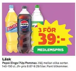 Coop Konsum Läsk erbjuda