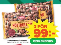 Coop Konsum Små delikatessköttbullar erbjuda