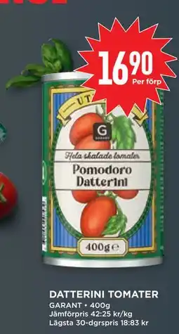 Willys DATTERINI TOMATER erbjuda