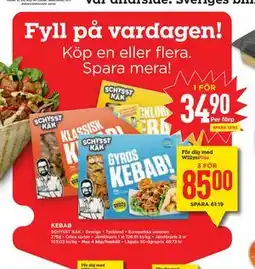 Willys KEBAB, Medlemspris erbjuda