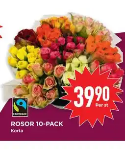 Willys ROSOR 10-PACK erbjuda