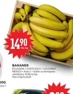 Willys BANANER erbjuda