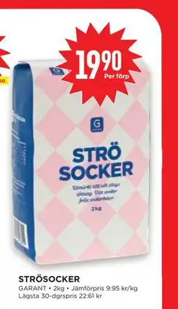 Willys STRÖSOCKER erbjuda