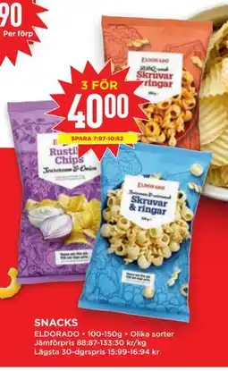 Willys SNACKS erbjuda
