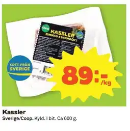 Coop Konsum Kassler erbjuda