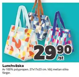 Coop Konsum Lunchväska erbjuda