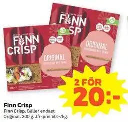 Stora Coop Finn Crisp erbjuda