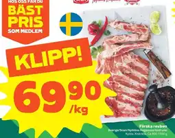 Stora Coop Färska revben erbjuda