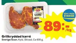 Stora Coop Scan Grillkryddad karré erbjuda