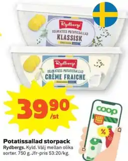 Stora Coop Rydbergs Potatissallad storpack erbjuda