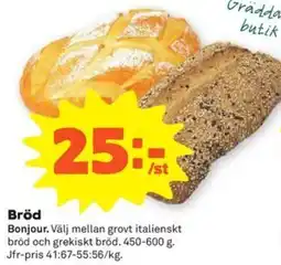 Stora Coop Bröd erbjuda