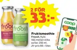 Stora Coop Froosh Fruktsmoothie erbjuda