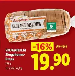 Lidl SKOGAHOLM Skogaholmslimpa erbjuda