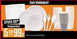 ÖoB Engångsartiklar erbjuda