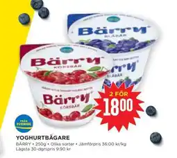 Willys Bärry Yoghurtbägare erbjuda