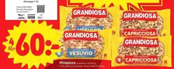 ICA Supermarket Minipizza Grandiosa erbjuda