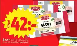 ICA Supermarket BACON erbjuda