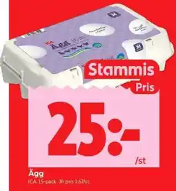 ICA Supermarket Ägg erbjuda