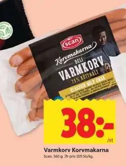 ICA Supermarket Varmkorv Korvmakarna erbjuda