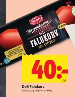 ICA Supermarket Deli Falukorv erbjuda