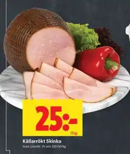 ICA Supermarket Källarrökt skinka erbjuda