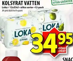 Matvärlden Tensta KOLSYRAT VATTEN erbjuda