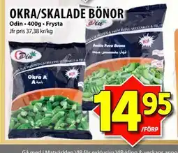 Matvärlden Tensta OKRA/SKALADE BÖNOR erbjuda