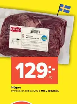 Coop Extra Högrev erbjuda
