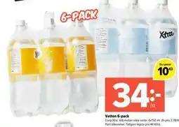Coop Extra Vatten 6-pack erbjuda