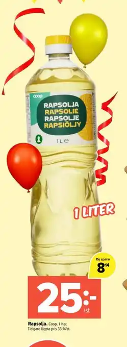 Rapsolja