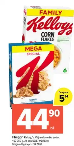 Coop Extra Flingor erbjuda