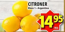 Matvärlden Tensta CITRONER erbjuda