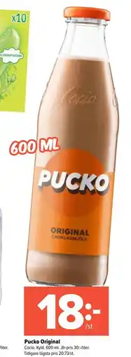 Coop Extra Pucko Original erbjuda