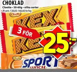 Matvärlden Tensta CHOKLAD erbjuda